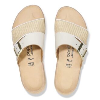 Almina Raffia Naturleder Synthetik