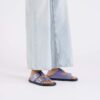 Arizona Droplet Buckle Naturleder Lack