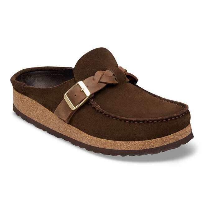 Buckley-geflochtenes Wildleder Buckley-geflochtenes Wildleder