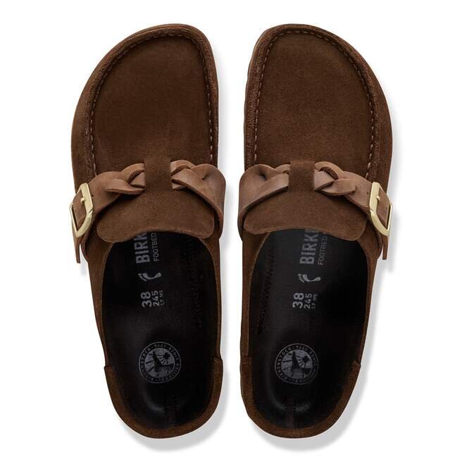 Buckley-geflochtenes Wildleder Buckley-geflochtenes Wildleder