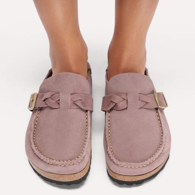 Buckley-geflochtenes Wildleder Buckley-geflochtenes Wildleder