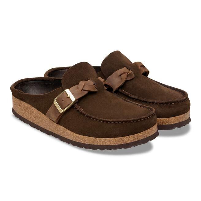 Buckley-geflochtenes Wildleder Buckley-geflochtenes Wildleder