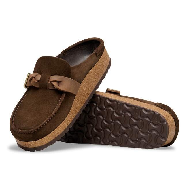 Buckley-geflochtenes Wildleder Buckley-geflochtenes Wildleder