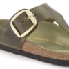 Gizeh Big Buckle Naturleder geölt