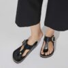 Gizeh Big Buckle Naturleder Lack Gizeh Big Buckle Naturleder Lack