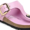 Gizeh Big Buckle Naturleder Lack