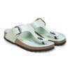 Gizeh Big Buckle Naturleder Lack