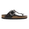 Gizeh Big Buckle Naturleder Lack Schwarz Gizeh Big Buckle Naturleder Lack Schwarz