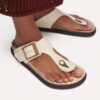 Gizeh Droplet Buckle Naturleder Lack Gizeh Droplet Buckle Naturleder Lack