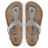 Gizeh Soft Footbed Nubukleder Taubengrau