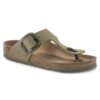 Gizeh Vegan Big Buckle Textil Faded Khaki Gizeh Vegan Big Buckle Textil Faded Khaki