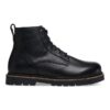 Highwood Lace Mid Herren Leder Schwarz