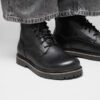 Highwood Lace Mid Herren Leder Schwarz