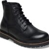 Highwood Lace Mid Herren Leder Schwarz