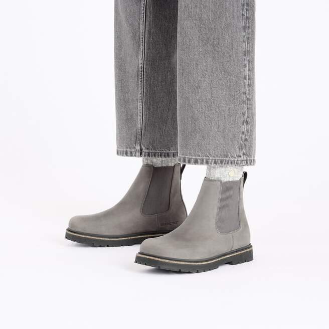 Highwood Slip-on Mid Damen Nubukleder Highwood Slip-on Mid Damen Nubukleder