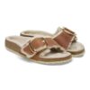 Madrid Big Buckle Lammfell Naturleder geölt Madrid Big Buckle Lammfell Naturleder geölt