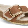Madrid Big Buckle Lammfell Naturleder geölt Madrid Big Buckle Lammfell Naturleder geölt