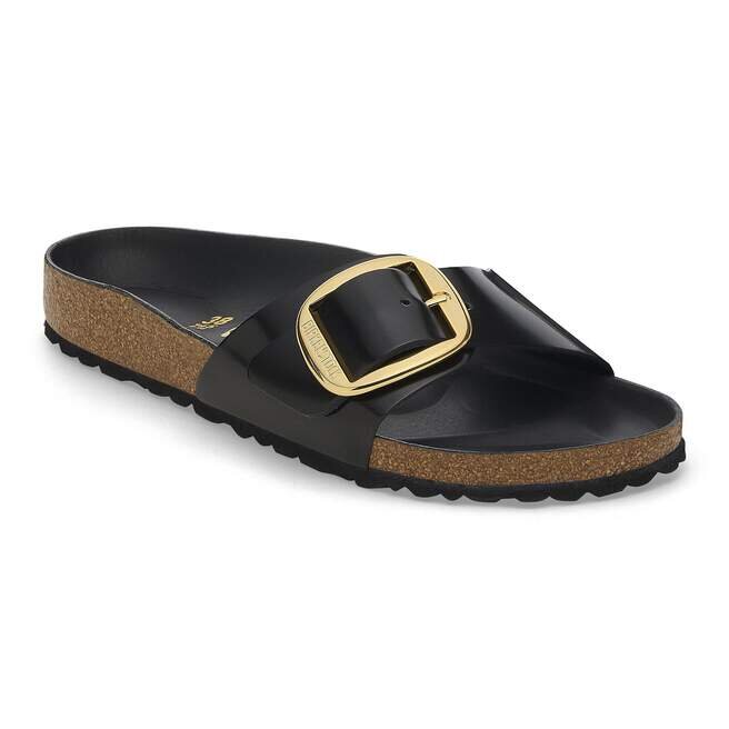 Madrid Big Buckle Naturleder Lack Madrid Big Buckle Naturleder Lack