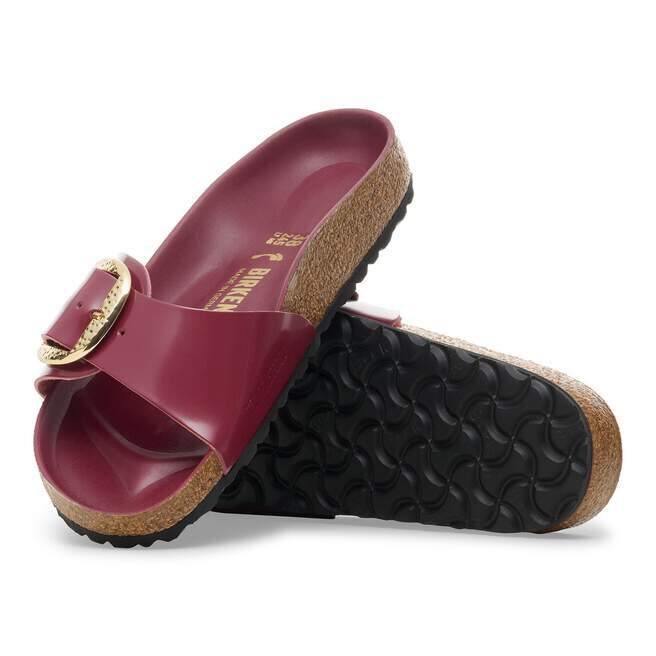 Madrid Big Buckle Naturleder Lack Madrid Big Buckle Naturleder Lack