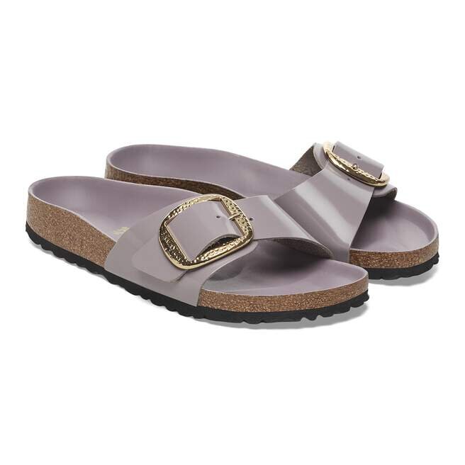 Madrid Big Buckle Naturleder Lack Madrid Big Buckle Naturleder Lack
