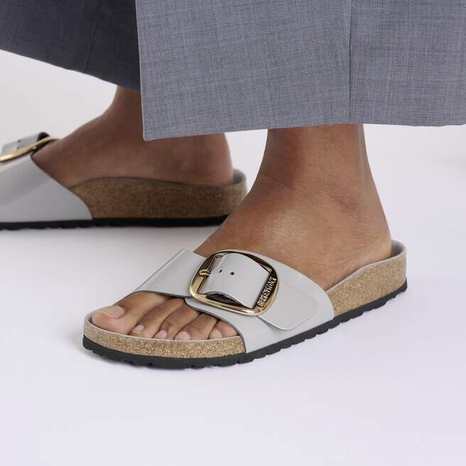 Madrid Big Buckle Naturleder Lack Madrid Big Buckle Naturleder Lack
