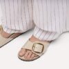 Madrid Big Buckle Naturleder Lack Madrid Big Buckle Naturleder Lack
