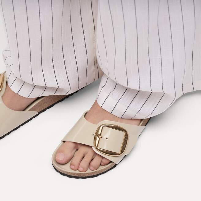 Madrid Big Buckle Naturleder Lack Madrid Big Buckle Naturleder Lack