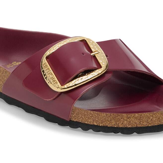 Madrid Big Buckle Naturleder Lack Madrid Big Buckle Naturleder Lack