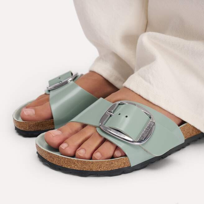 Madrid Big Buckle Naturleder Lack Madrid Big Buckle Naturleder Lack