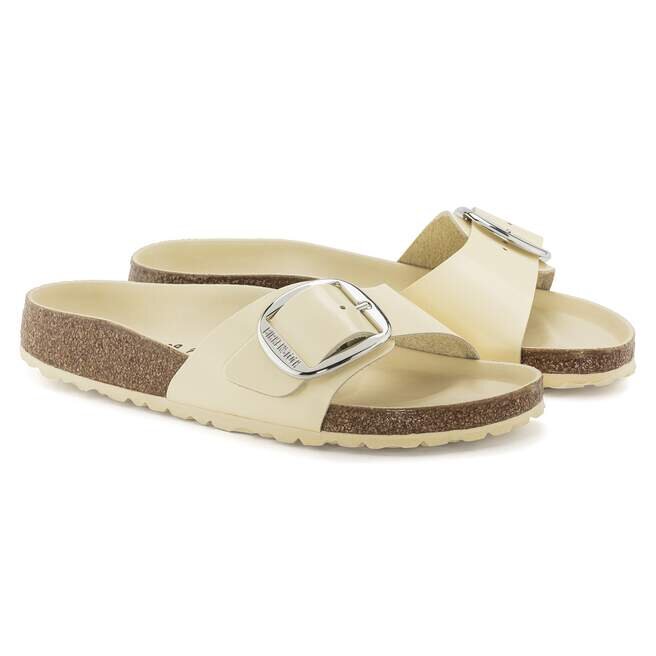 Madrid Big Buckle Naturleder Lack Madrid Big Buckle Naturleder Lack