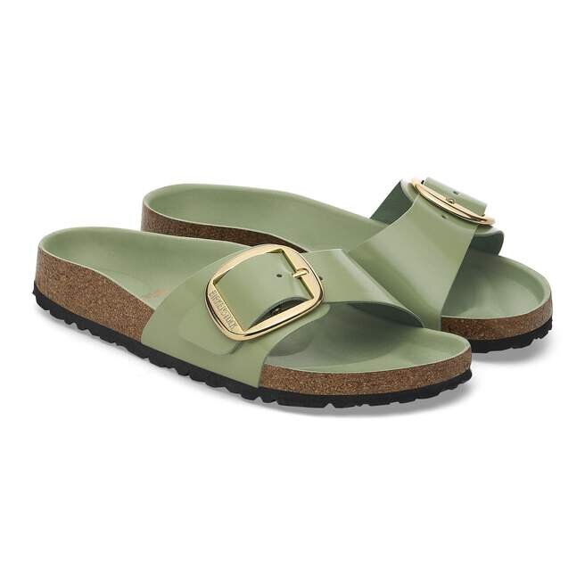 Madrid Big Buckle Naturleder Lack Madrid Big Buckle Naturleder Lack