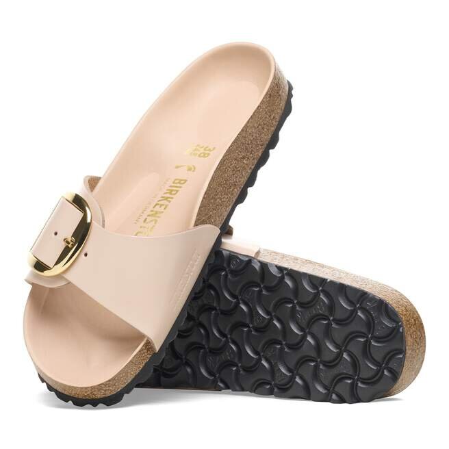 Madrid Big Buckle Naturleder Lack Madrid Big Buckle Naturleder Lack