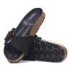 Madrid Big Buckle Nubukleder Schwarz Madrid Big Buckle Nubukleder Schwarz