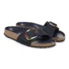 Madrid Big Buckle Nubukleder Schwarz Madrid Big Buckle Nubukleder Schwarz