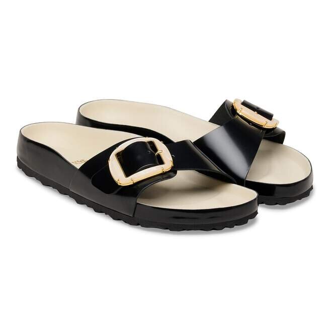 Madrid Big Buckle Pearl Naturleder Lack Madrid Big Buckle Pearl Naturleder Lack