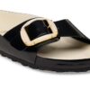 Madrid Big Buckle Pearl Naturleder Lack Madrid Big Buckle Pearl Naturleder Lack