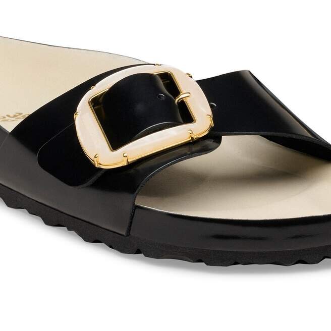 Madrid Big Buckle Pearl Naturleder Lack Madrid Big Buckle Pearl Naturleder Lack