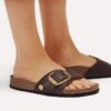 Madrid Big Buckle Raffia Textil Madrid Big Buckle Raffia Textil