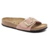 Madrid mit Big Buckle aus Nubukleder Madrid mit Big Buckle aus Nubukleder