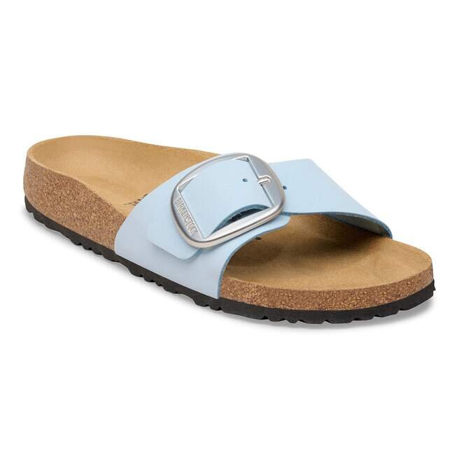 Madrid mit Big Buckle aus Nubukleder Madrid mit Big Buckle aus Nubukleder