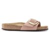 Madrid mit Big Buckle aus Nubukleder Madrid mit Big Buckle aus Nubukleder