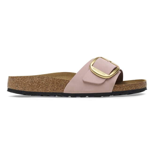 Madrid mit Big Buckle aus Nubukleder Madrid mit Big Buckle aus Nubukleder