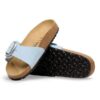 Madrid mit Big Buckle aus Nubukleder Madrid mit Big Buckle aus Nubukleder