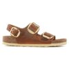 Milano Big Buckle Naturleder geölt