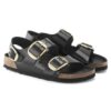 Milano Big Buckle Naturleder Lack