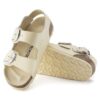 Milano Big Buckle Naturleder Lack