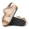 Milano Big Buckle Naturleder Lack