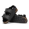 Milano Big Buckle Shearling Naturleder geölt
