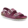 Milano Wildleder, schimmerndes Fuchsia Milano Wildleder, schimmerndes Fuchsia