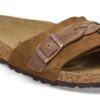Oita Geflochtenes Wildleder Mink